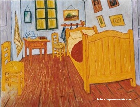 Stanza da letto ad Arles Falsi d'autore